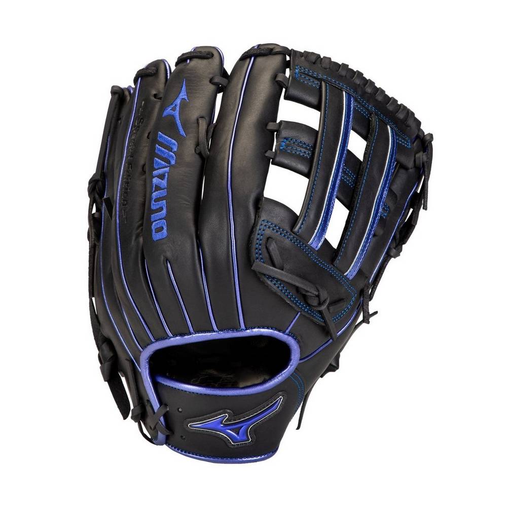 Luva Mizuno Softball MVP Prime SE Slowpitch 13" - Homem - Pretas/Azul Marinho - KPJYW2019